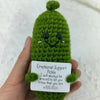 Quirky Pickle Plush Pillow – Soft Humor Decor