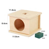 Wooden Montessori Object Permanence Toy for Toddlers