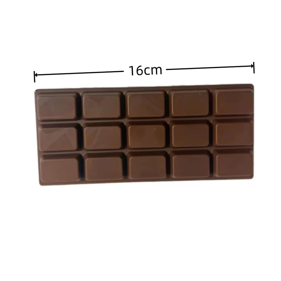 Chocolate Shape Squishy Stress Relief Toy – Slow Rebound Sensory Fidget for Adults