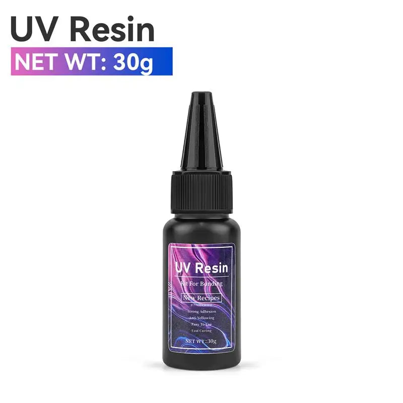 UV Curing Epoxy Resin Glue for Jewelry Making & Crafts