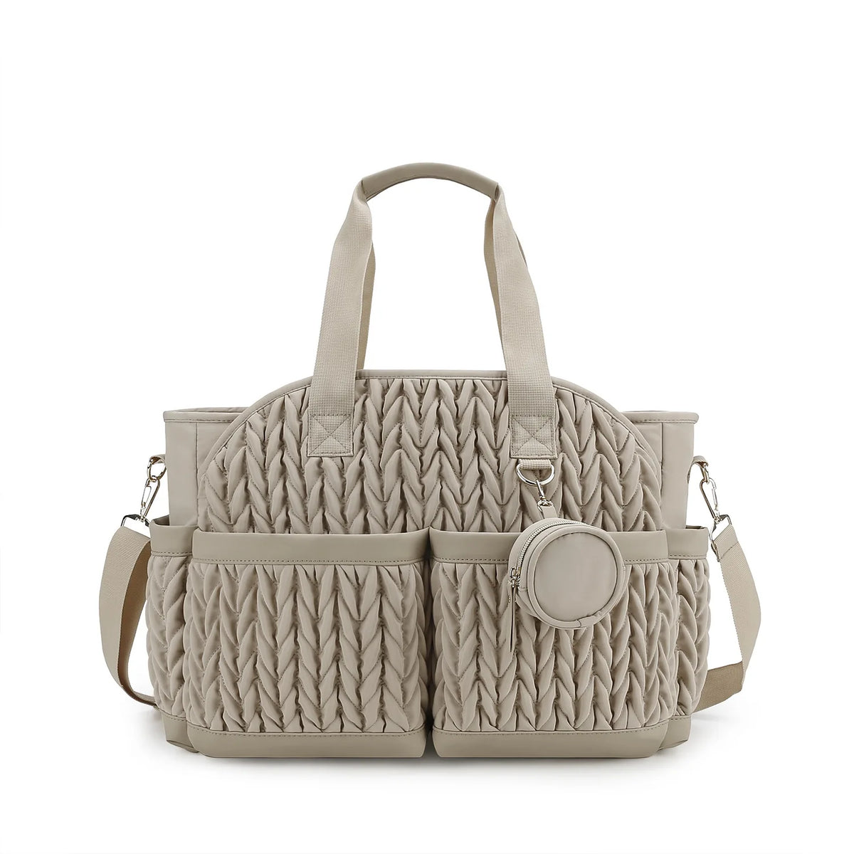 Waterproof Diaper Bag with Multiple Pockets for Parents
