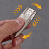 Magnetic Metal Fidget Slider with Fingerprint Grip