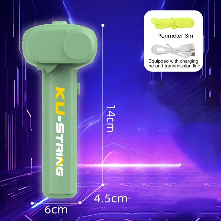 Glow-in-the-Dark String Launcher Toy