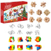 24-Day Christmas Advent Calendar with DIY Tree & Train Set