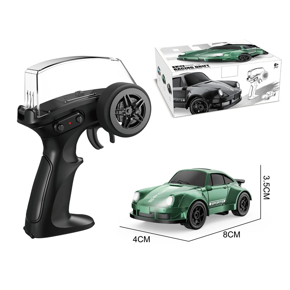 Mini 1/64 Scale RC Drift Car – 2.4G 4WD Off-Road Racing Toy