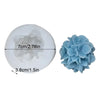 A silicone mold for creating 3D flower blossoms used for candles, soap, and crafts.
