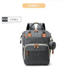 Large Waterproof Diaper Bag Backpack with Insulated Bottle Pocket