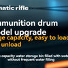 Electric Water Blaster with LED Lights for Outdoor Fun