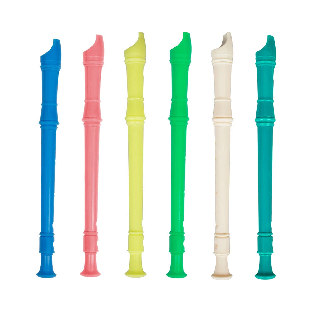 ABS Clarinet for Kids – 8-Hole Vertical Flute with Cleaning Stick