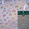 Ocean-Inspired Nail Art Sticker Set