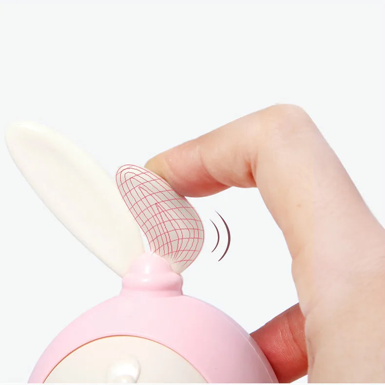 Musical Rabbit Rattle and Teether Toy for Babies