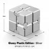 Infinity Cube Fidget Toy – Durable Metal & Plastic Stress Reliever