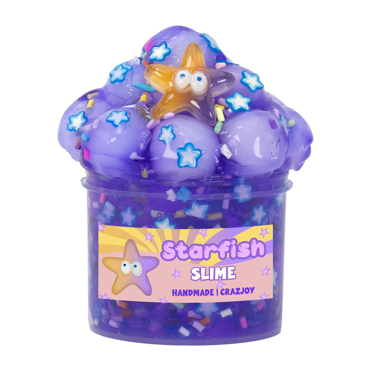Jelly Cube Crunchy Crystal Slime – Soft Stretchy DIY Putty