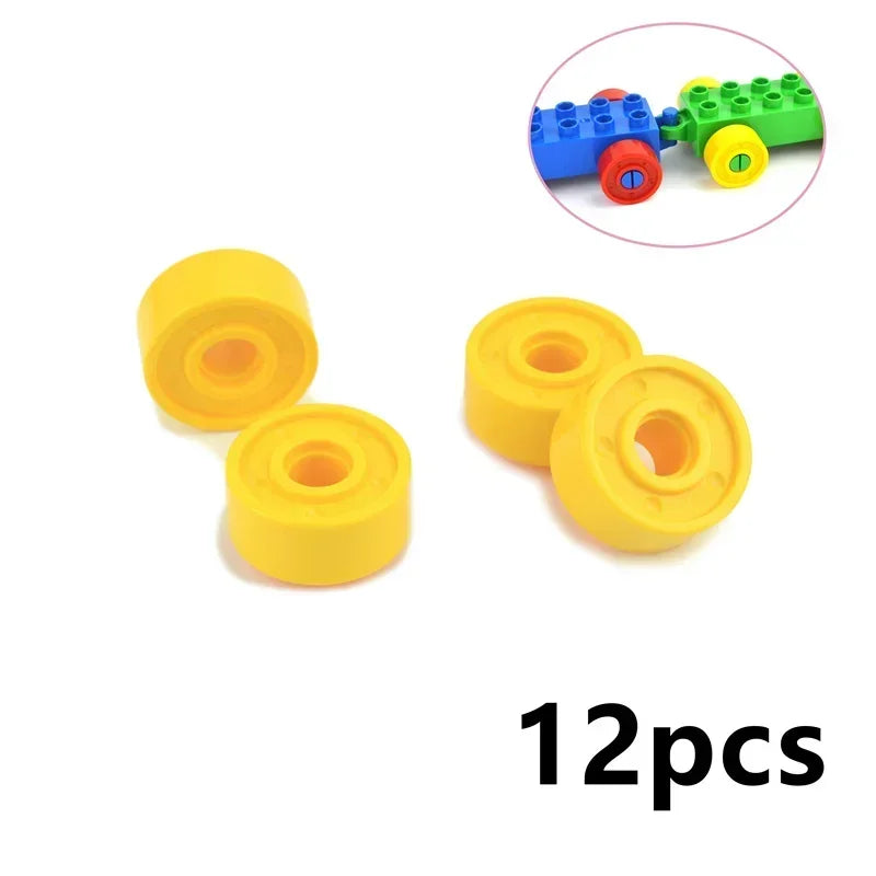 Large Building Blocks Traffic Series Vehicles Set