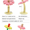 Flower-Shaped Silicone Baby Teether with Stand