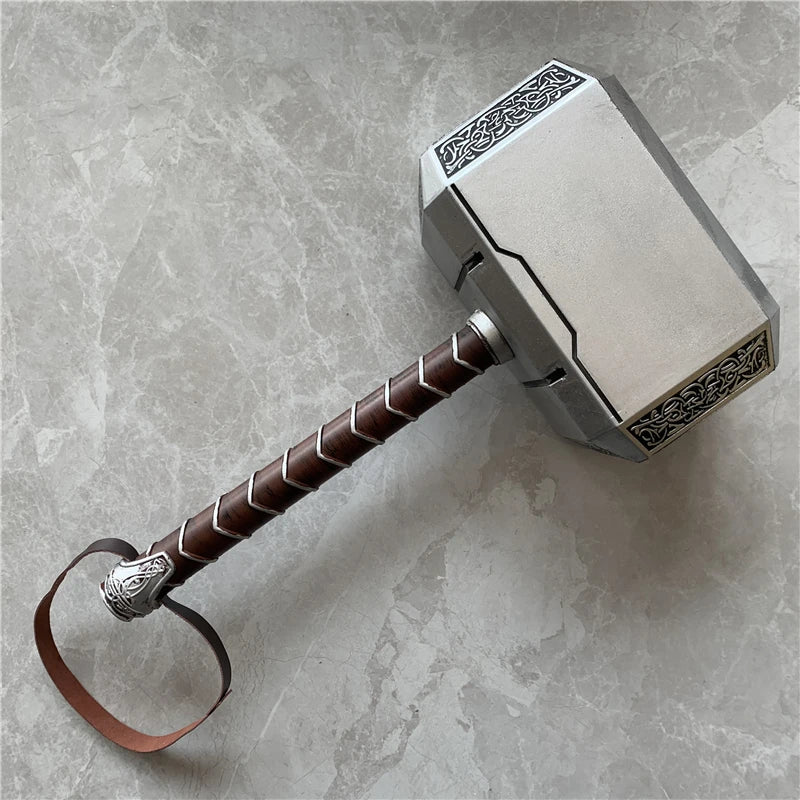 Thor-Inspired Rubber Hammer Costume Prop