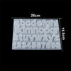 Alphabet & Number Silicone Mold for Epoxy Resin Jewelry Making