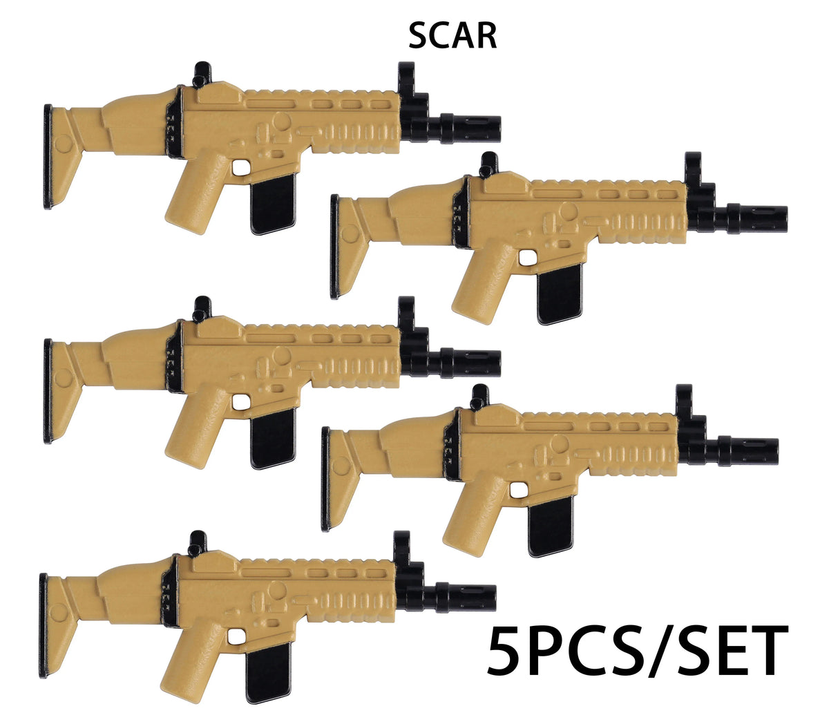 SWAT Soldier Accessories Building Block Set with Laptop and Weapons
