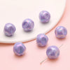 Galaxy Acrylic Beads for Jewelry Making – Round Spacer Beads in Candy Colors