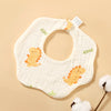 6-Layer Cotton Gauze Baby Bibs (3-Pack)