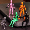 3D Articulated Action Figure Building Toy