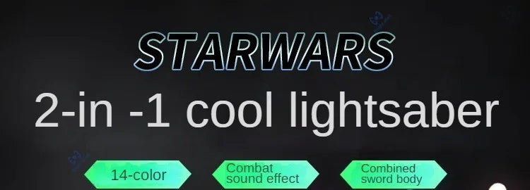 RGB Color-Changing Lightsaber with Sound Effects