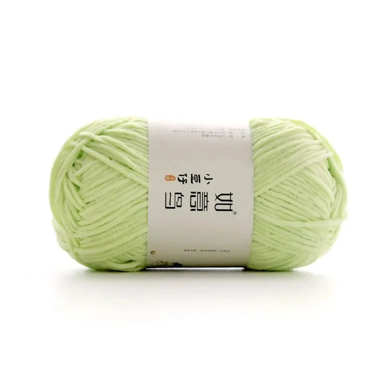 Soft Chenille Yarn for Crochet and Knitting