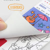 Watercolor Painting Book with Brush — Portable Art Kit for Kids