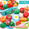 Pretend Play Food Cutting Set for Kids – Educational Fruit & Vegetable Toy