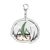 Acrylic keychain set featuring three characters Isagi, Bachira, and Kunigami from Blue Lock