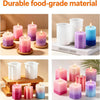 Reusable Silicone Mold Set for Candles and Crafts
