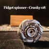 Stainless Steel Cranky Fidget Spinner for Focus and Stress Relief