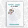 Adult Coloring Book: Detailed Trace & Doodle Pages