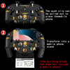 Diagrams showing how to use the racing wheels building block set to create a mobile phone stand and a phone clip.