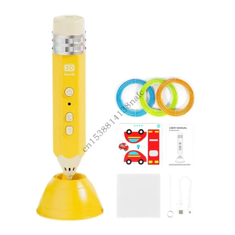 Kids Safe 3D Printing Pen With Temperature Control