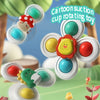 Suction Cup Spinning Toys for Babies – Bath & Travel Sensory Fun