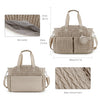Waterproof Diaper Bag with Multiple Pockets for Parents