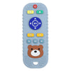Cute Bear Silicone Teether Toy with Remote Control Design