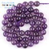 A collection of purple and violet natural sea sediment jasper and turquoise beads for jewelry making