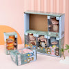 Mini Animal Fashion Doll Set - 6-Pack Adorable Collectible Dolls