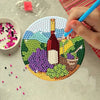 DIY Diamond Art Coaster Kit with Stand