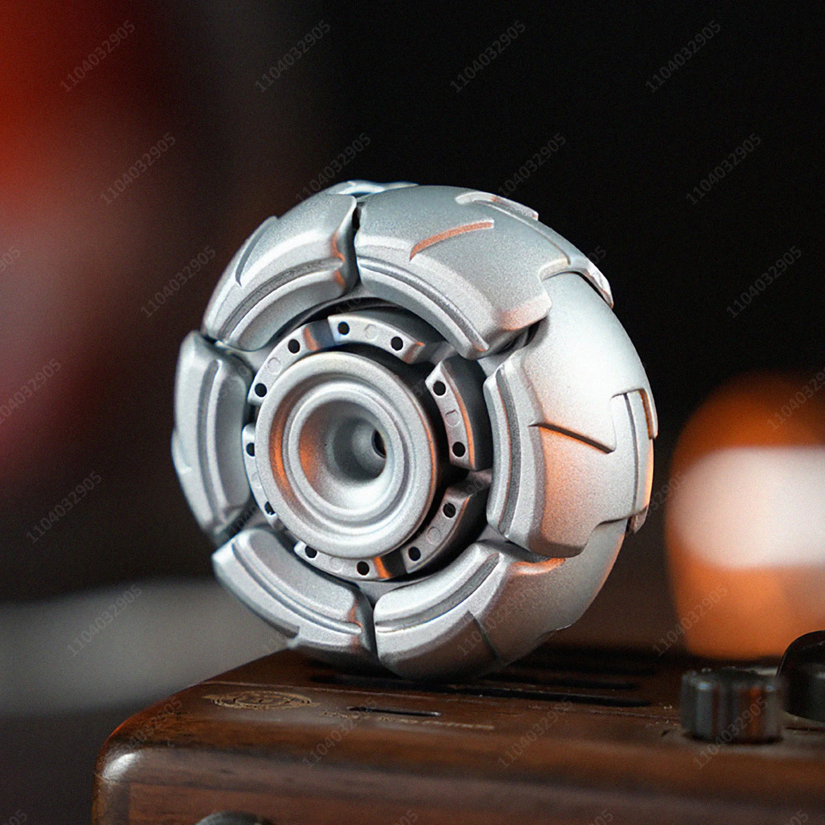 Stainless Steel Cranky Fidget Spinner for Focus and Stress Relief