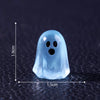 Glow-in-the-Dark Ghost Resin Charms for Jewelry Making