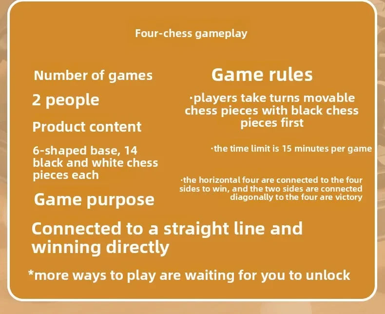 Push Chess Strategy Board Game for Family Fun