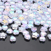 Acrylic Star & Heart Beads for Jewelry Making – 200-Piece Set