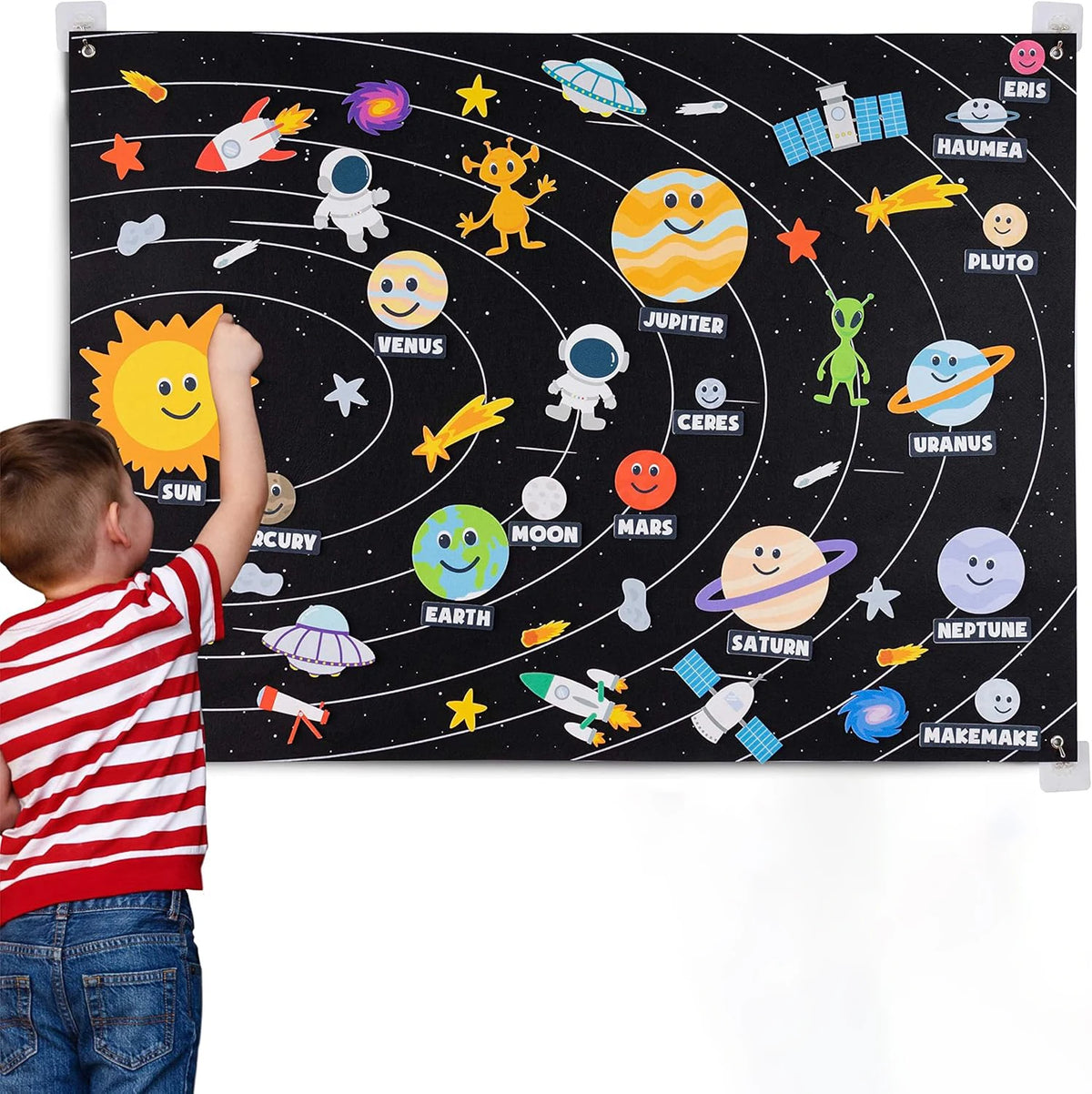 Zoo Animals Felt Board Storytelling Set for Kids