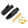 Alto Saxophone Mouthpiece Kit with Reeds, Cushions & Cleaning Brush