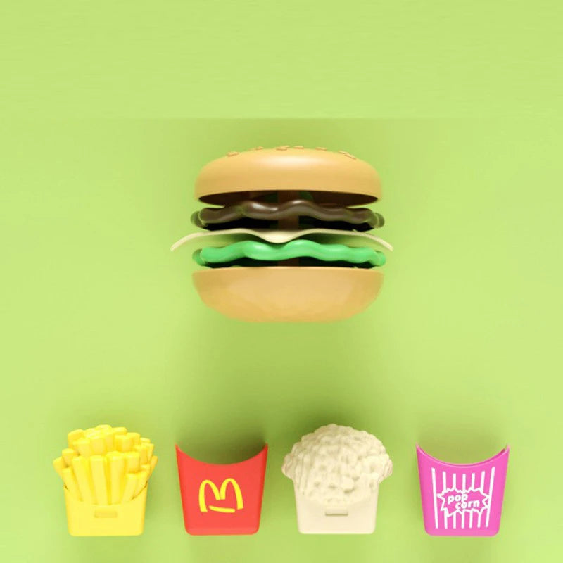 Pretend Play Hamburger & Food Toy Set