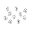 Metal Crimp End Beads for Jewelry Making - Stopper and Positioning Clasps