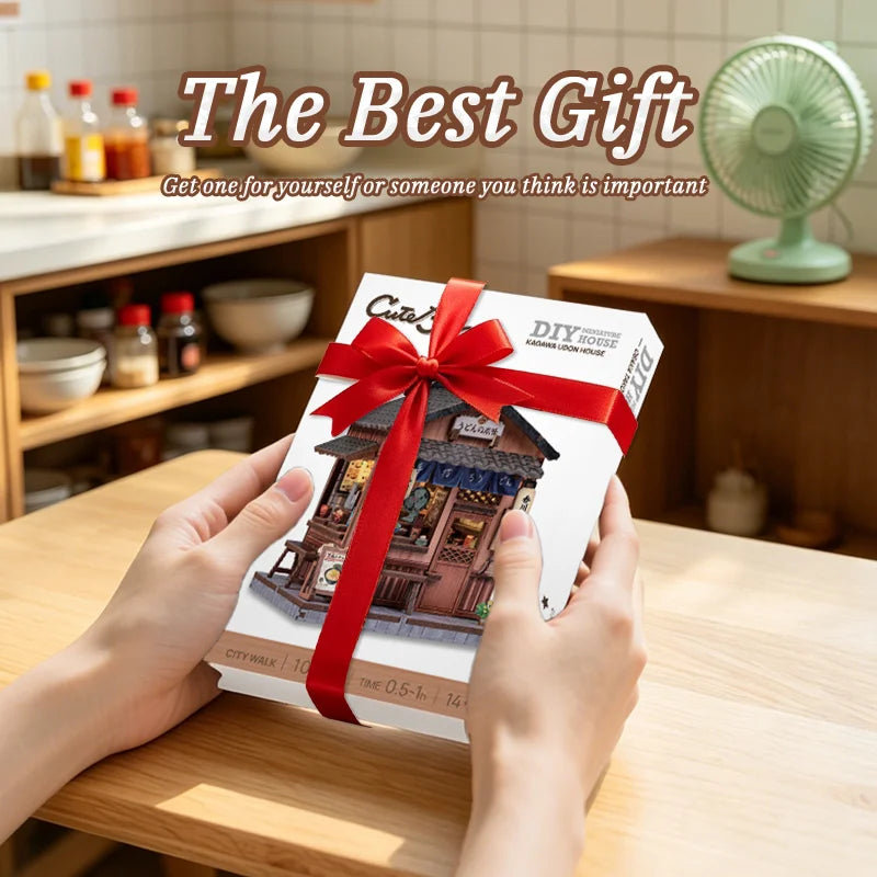 Japanese Mini Store Book Nook DIY Kit